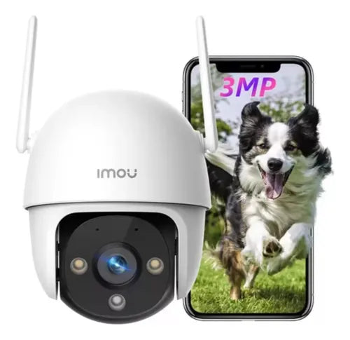Imou Cámara Seguridad Exterior Wifi Dk7 3mp Audio Todo Color Color Blanco