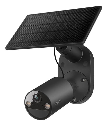Kit Tapo Solarcam C403 Panel De Cámara Con Batería Para Ext Color Negro