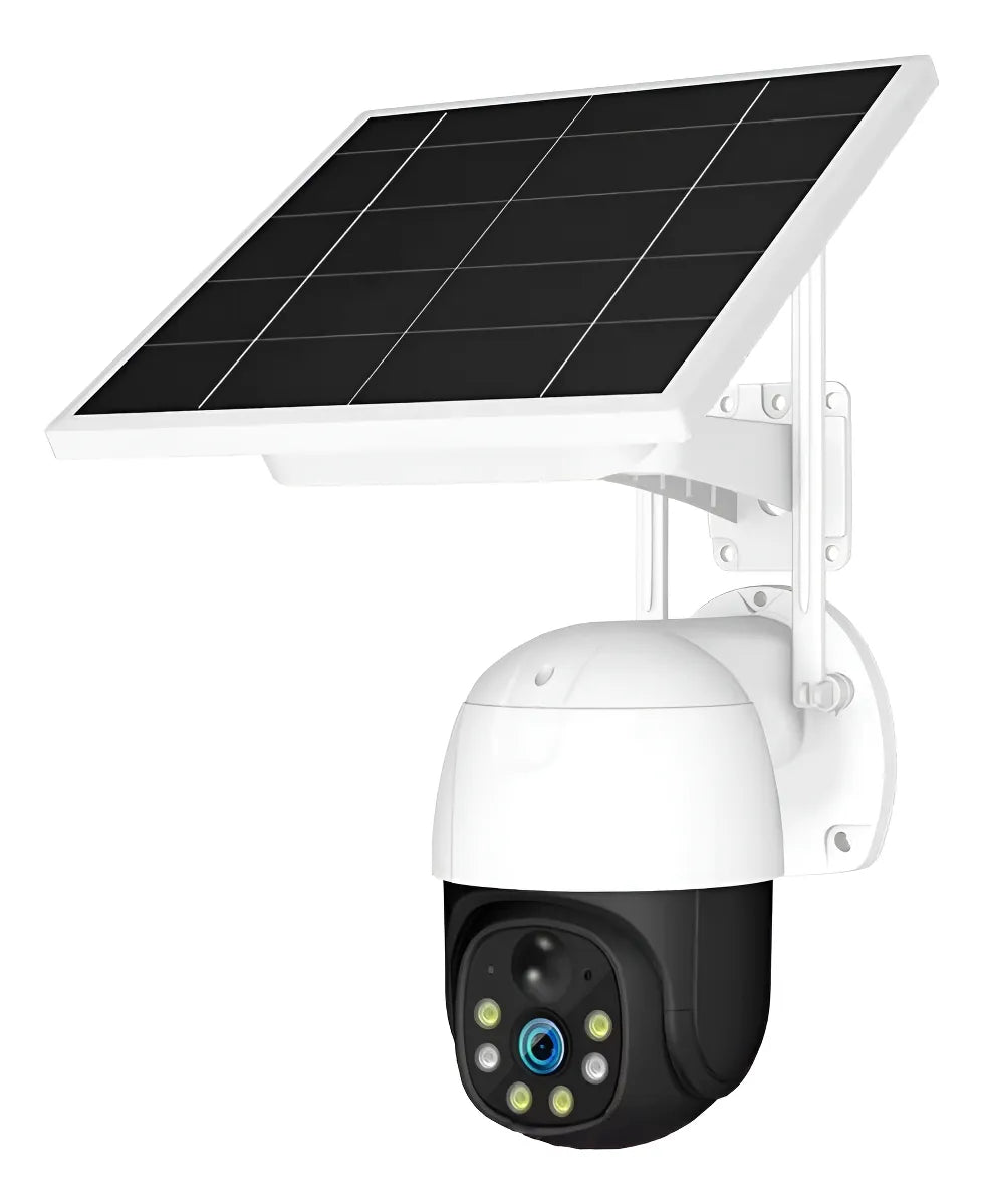 Cámara De Seguridad Exterior Con Panel Solar 4g
