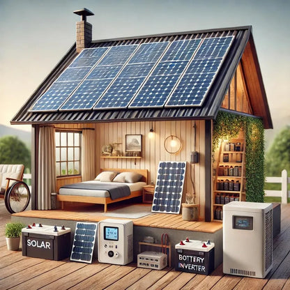 Sistema Energía Solar Max 150 Aires, Neveras, Herramientas