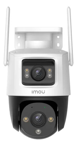 Camara De Seguridad Imou Wifi Dual 6mp Doble Lente 3mp+3mp Color Blanco/Negro