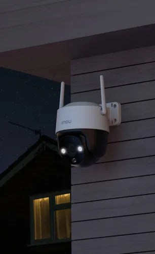 Cámara Seguridad Imou Cruiser 4mp Wifi Exterior Ip Robotica Color Blanco