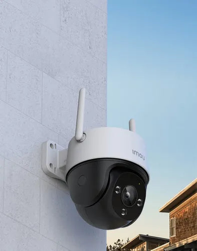 Cámara Seguridad Imou Cruiser 4mp Wifi Exterior Ip Robotica Color Blanco
